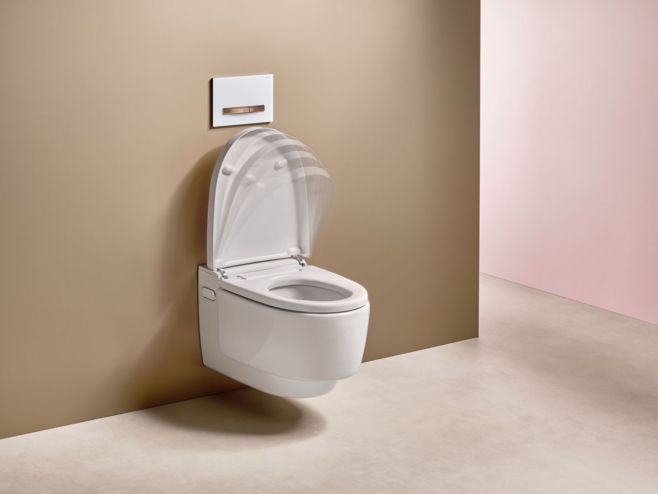 Geberit AquaClean Dusch-WC in modernem Bad
